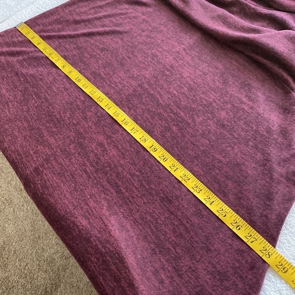 Lane Bryant dress flowy fit long sleeve turtle neck below knee size 14/16 NWT - Picture 4 of 9